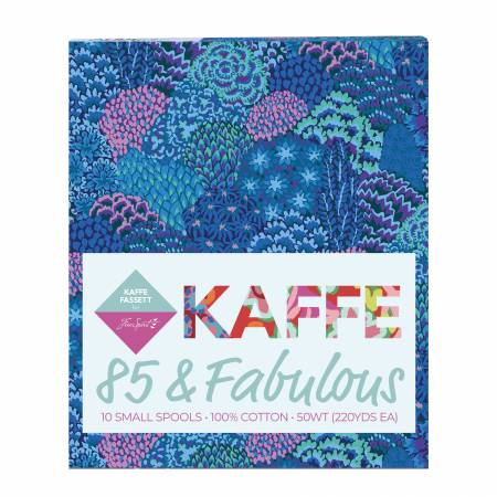 85 & Fabulous by Kaffe Fassett thread Collection 50wt 10 Small Spools