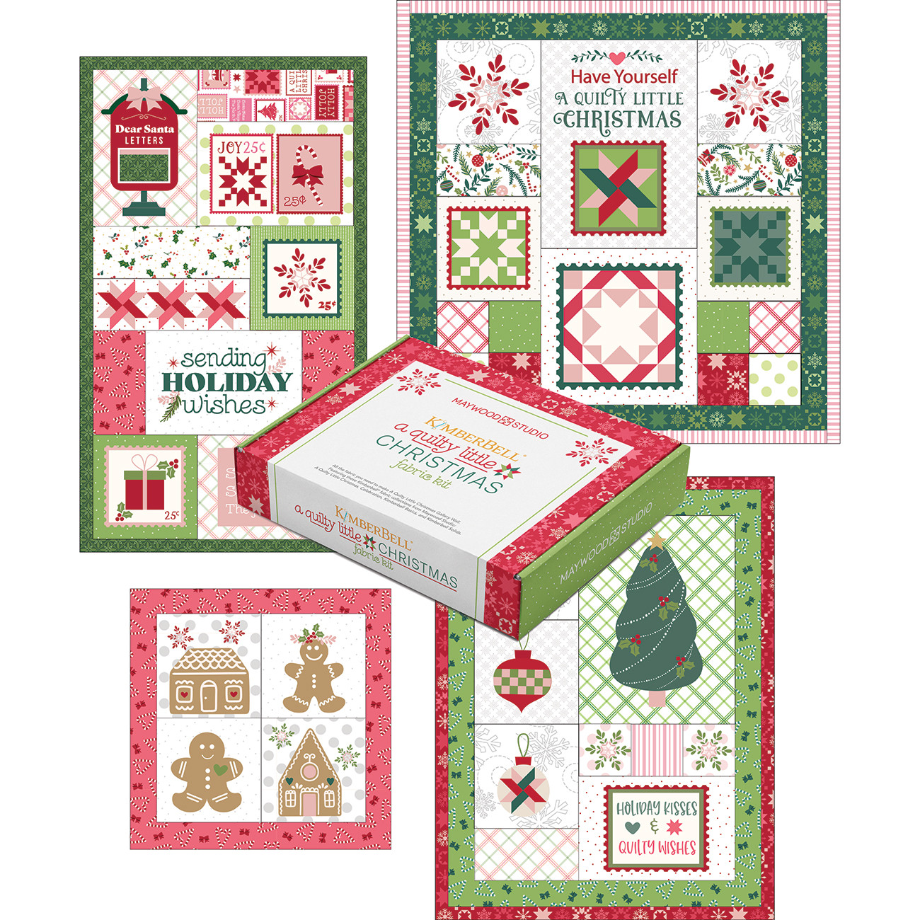 Fabric Kit A Quilty Little Christmas By Kimberbell Designs