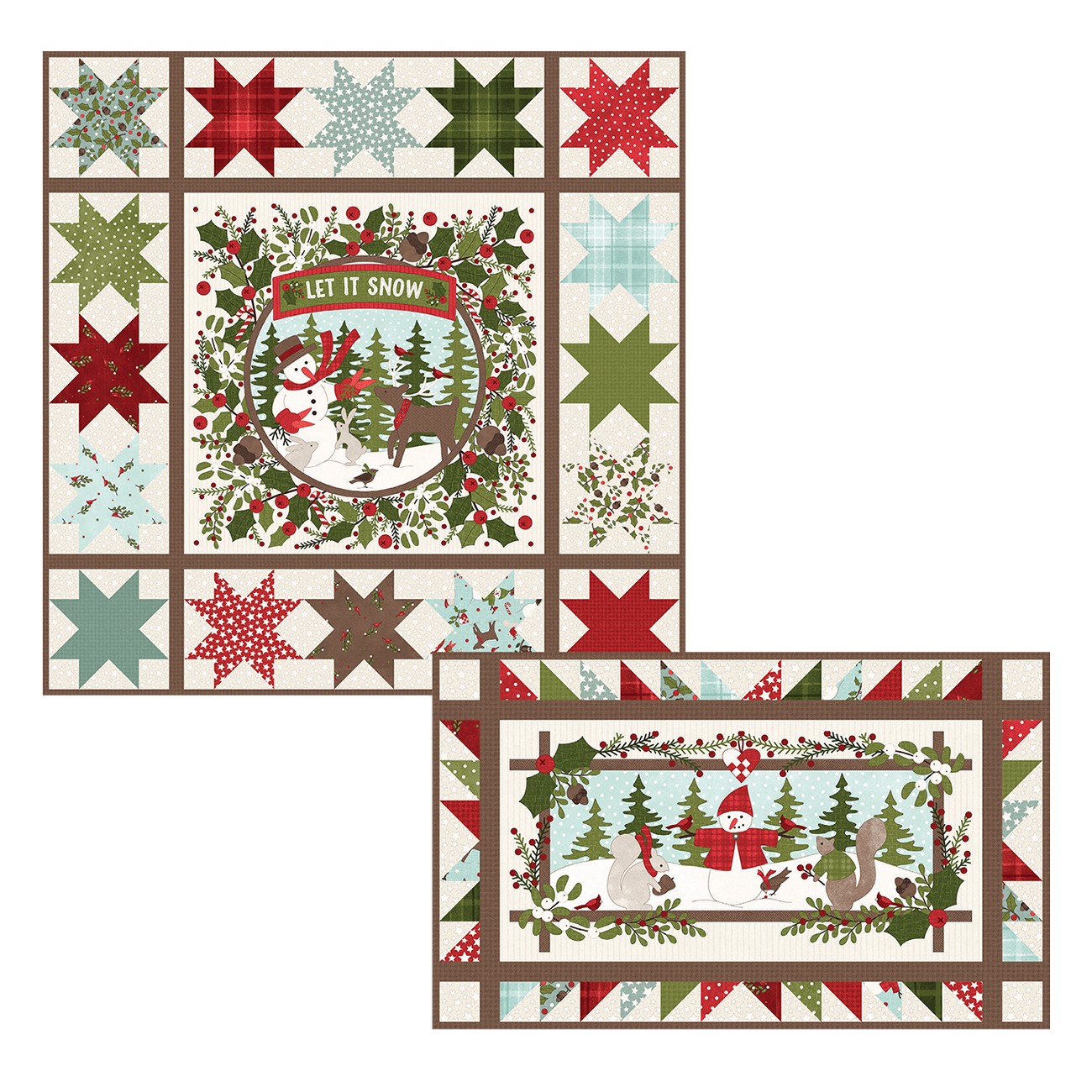 Quilt Kit Snowtop Mountain Flannel By Sullivan, Bonnie