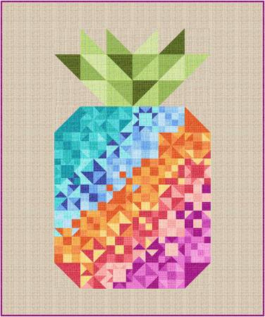 Quilt Kit Coco Pineapple Party, 62in x 72in