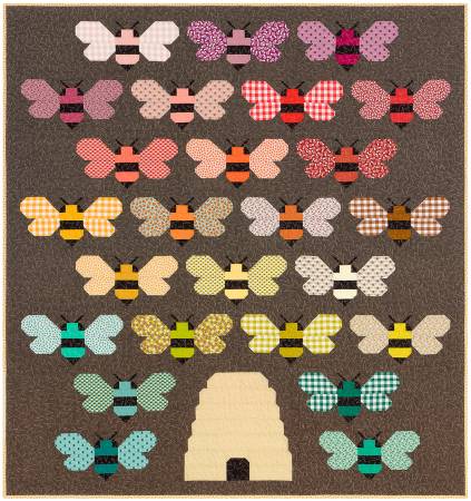 Quilt Kit Berry Season Beehive 59in x 63in