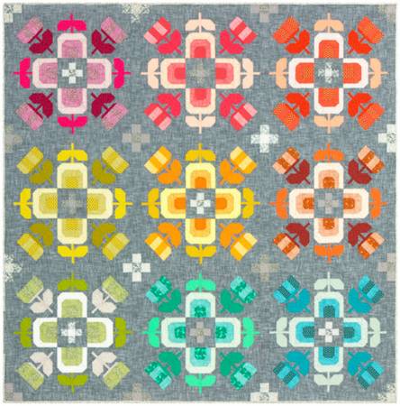 Quilt Kit Casserole 86inx86in, backing NOT included
