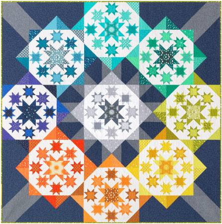 Quilt Kit, Star System Planetarium, 9pcs