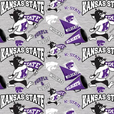 NCAA-Kansas State Wildcats Collegiate Mascot Cotton