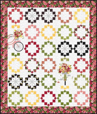 Petals And Pedals Pusher Remix Quilt Kit