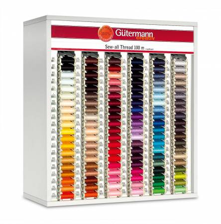 Stationary Counter Display Sew-All Mix Thread 345 Spools