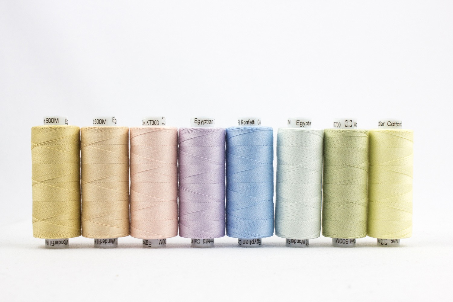 Konfetti 8Spool Thread Set Iced Pastels