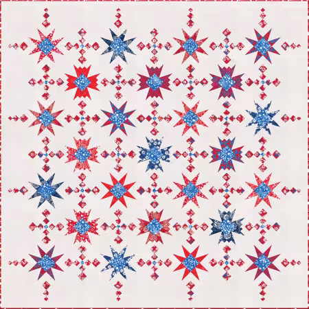 Expressions Batiks Star Chart Quilt Kit