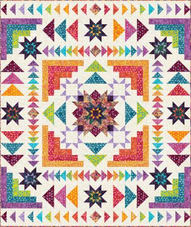 Hyperion Block of the Month Quilt Kit (featuring Polka Pop)