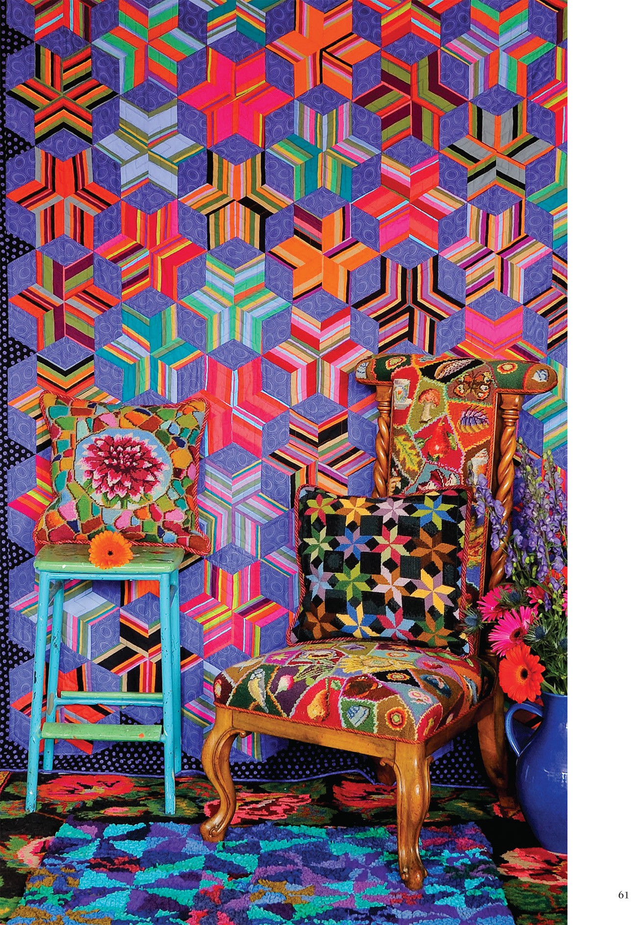 Kaffe fassett artistic style