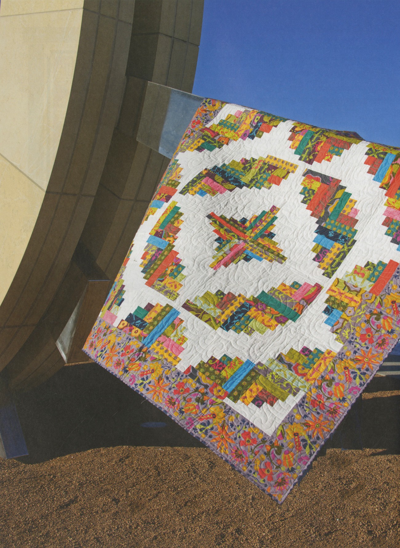 Curvy Log Cabin Quilts Softcover By Wright, Jean Ann