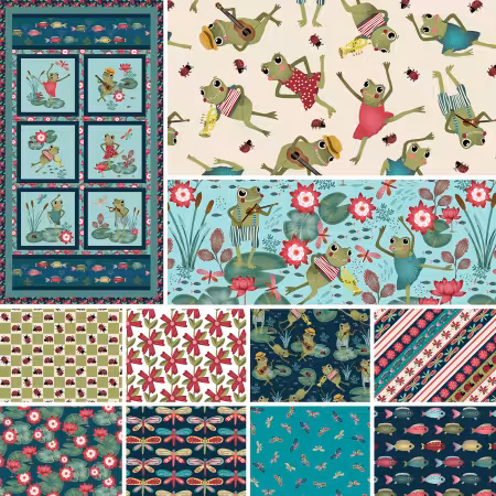 Assortment Lake Night Serenade, 11pcs x 10yds