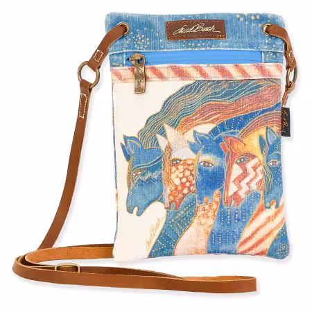 Crossbody Tote Sky Mares Horses