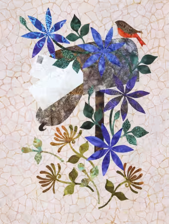 Seasonal Silhouettes Block 8