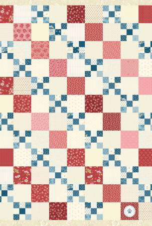 Kitchen Towel Cranberry Chain Patriotic