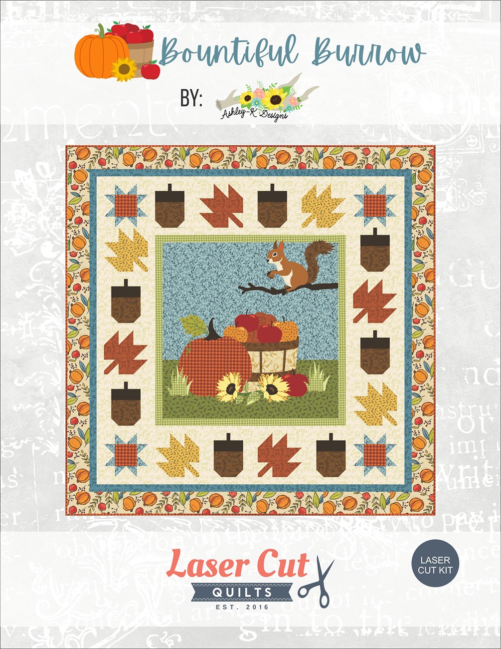 Laser-cut Kit: Bountiful Burrow Harvest Home