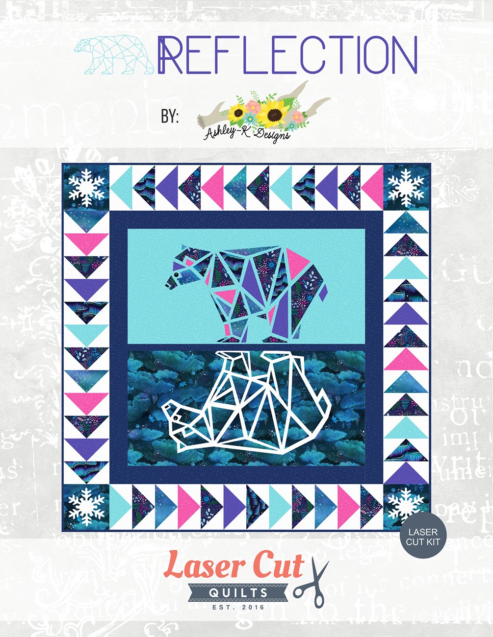 Laser-cut Kit: Reflection Northern Skies