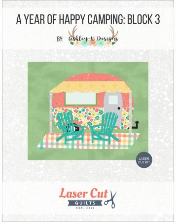 Laser Cut Kit: A Year of Happy Camping Block 3