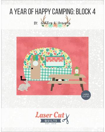 Laser Cut Kit: A Year of Happy Camping Block 4