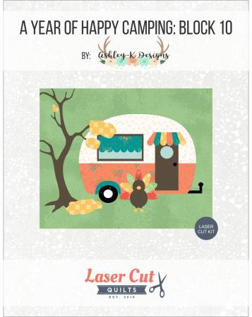 Laser Cut Kit: A Year of Happy Camping Block 10