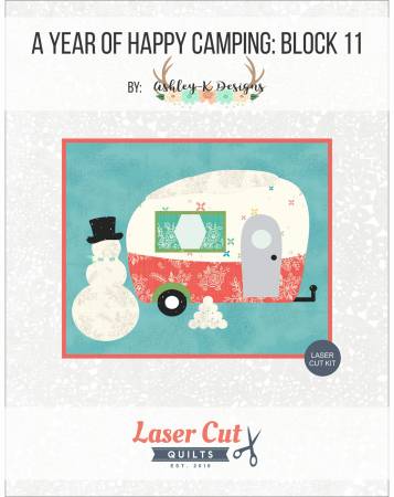 Laser Cut Kit: A Year of Happy Camping Block 11