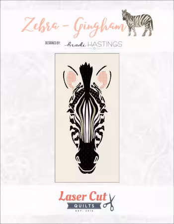 Zebra - Gingham