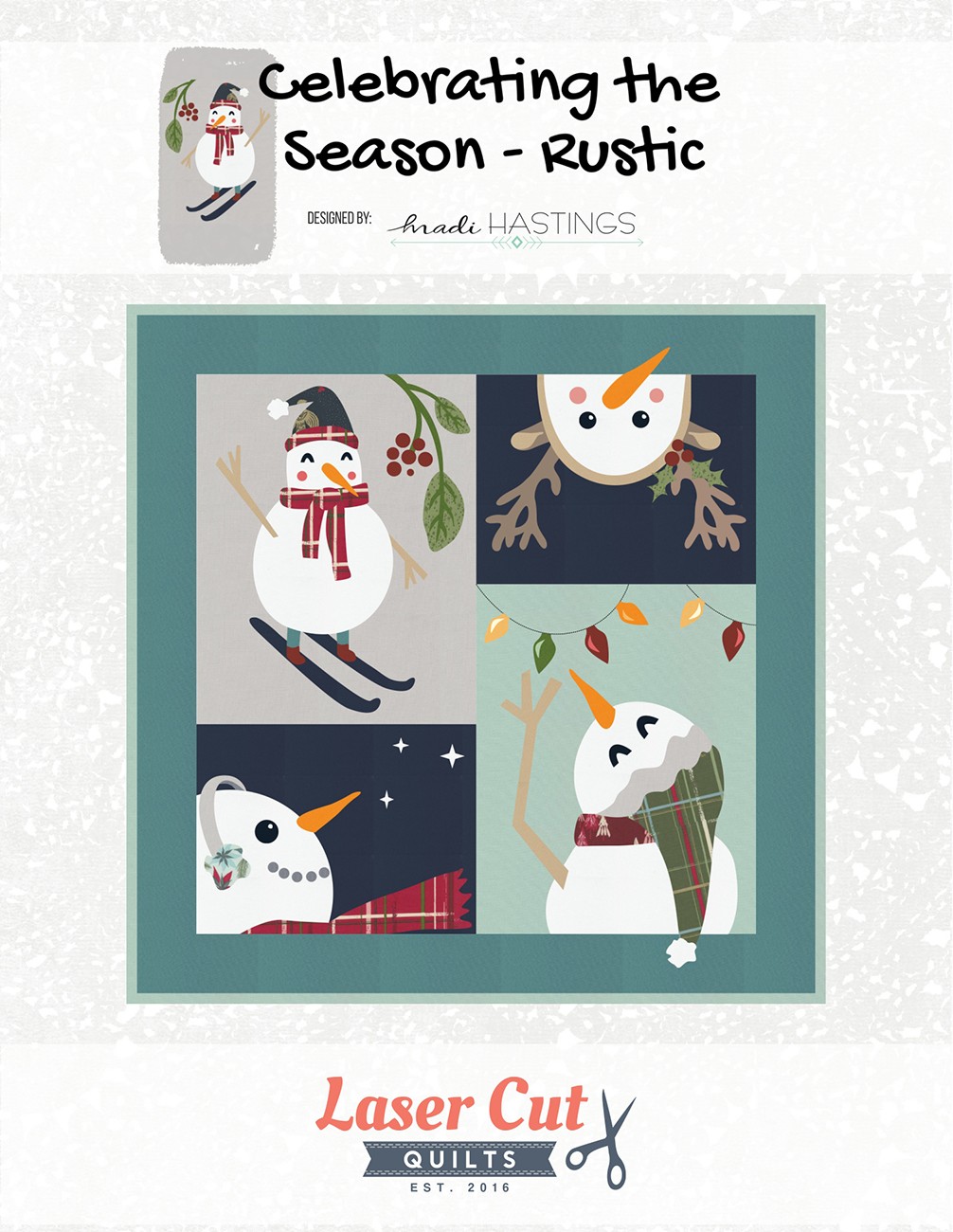 Laser-cut Kit: Celebrating the Season-Rustic by Madi Hastings