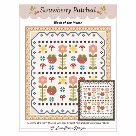 Strawberry Patched BOM Pattern