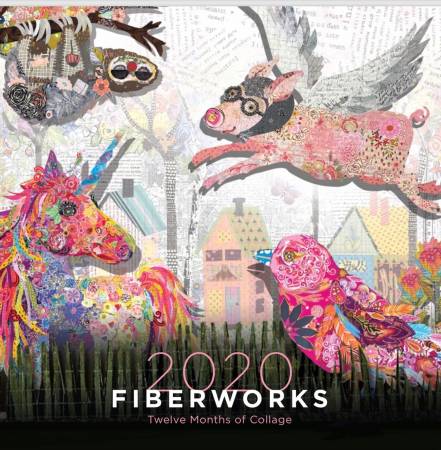 2020 Fiberworks Collage Calendar