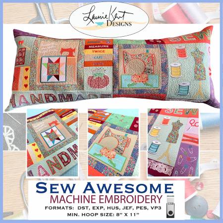 Sew Awesome Embroidery USB