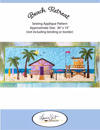 Beach Retreat Sewing Applique Pattern