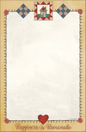 Note Pad Quilt 5-1/2in x 8-1/2in