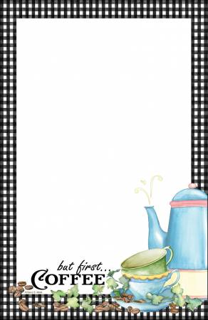 Note Pad Coffee 5-1/2in x 8-1/2in