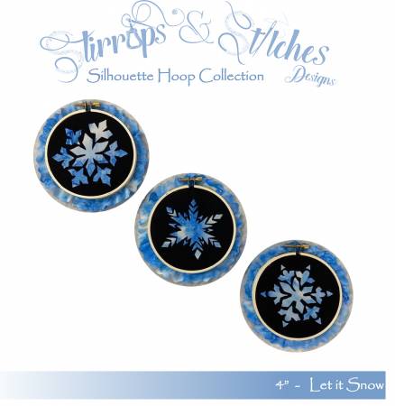 Let It Snow 4 inch Hoop Kit Combo