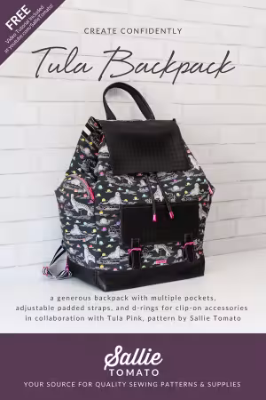 Tula Backpack Paper Pattern