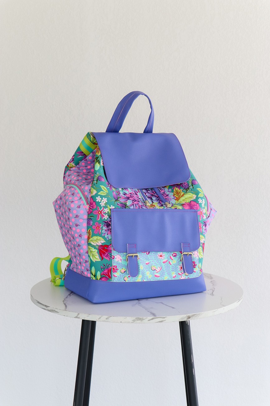Convertible Backpack Paper Patterns Tula Backpack Paper Pattern