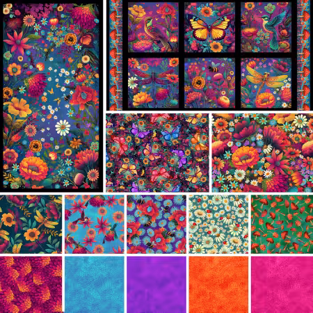 Assortment Luminous Haven, 14pcs x 10yds