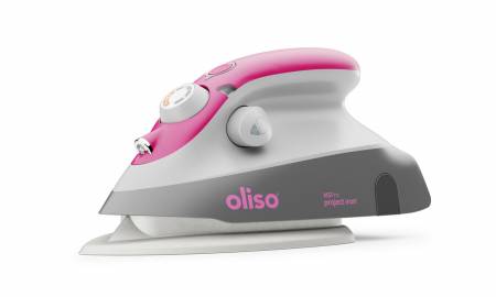 Oliso Mini Iron With Trivet Raspberry