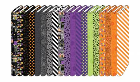 Assortment Hometown Halloween, 19pcs x 10yds
