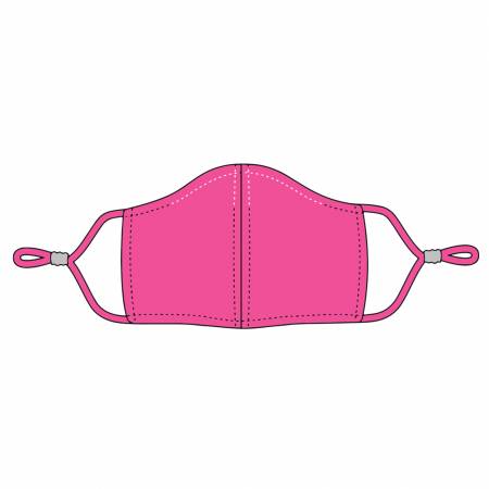 Hot Pink Adjustable Mask