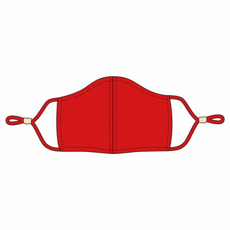 Red Adjustable Mask