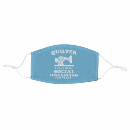 Quilter Social Distancing Adult Adjustable Mask