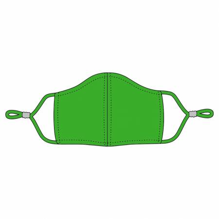 Green Adjustable Kids' Face Mask