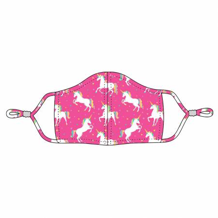 Unicorn Adjustable Kids' Face Mask