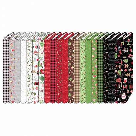 Assortment Kimberbell Christmas Jingle & Whisk, 21pcs x 15yds