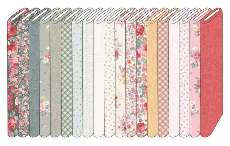 Assortment La Fleur Flannel, 19pcs x 10yds