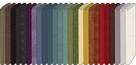 Assortment Woolies Flannel, 25pcs x 8yds