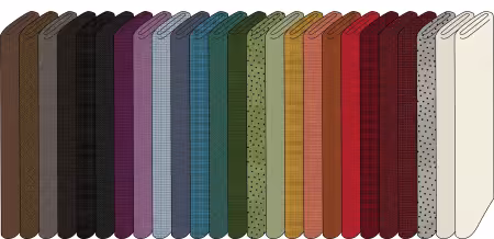 Assortment Woolies Flannel, 25pcs x 8yds