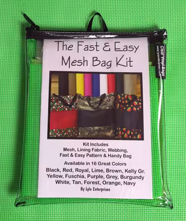 Fast and Easy Lime Mesh Bag Kit