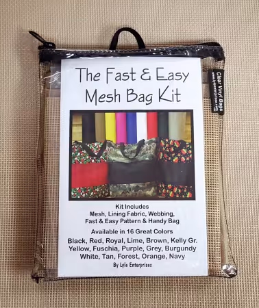 Fast and Easy Tan Mesh Bag Kit